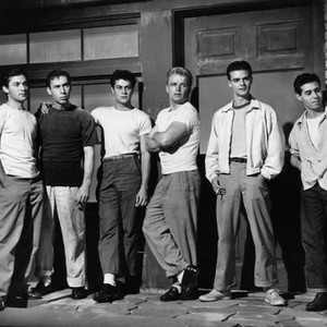 CITY ACROSS THE RIVER, Mickey Knox, Joshua Shelley, Tony Curtis, Richard Jaeckel, Peter Fernandez, Al Ramsen, 1949