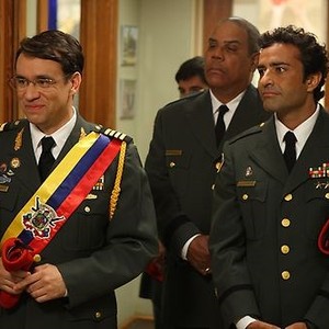 Parks and Recreation, Fred Armisen (L), carlos arrasco (C), Federico Dordei (R), 'Sister City', Season 2, Ep. #5, 10/15/2009, ©NBC