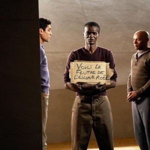 LES MAINS LIBRES, from left: Abdelhafid Metalsi, Adama Doumbia, Denis Marechal, 2010. ©Chrysalis Films
