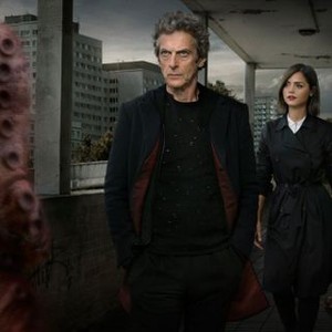 Doctor Who, Peter Capaldi (L), Jenna Coleman (R), 'The Zygon Invasion', Season 9, Ep. #7, 10/31/2015, ©BBC
