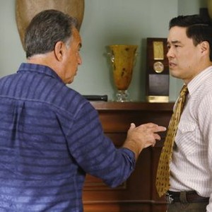 Fresh Off The Boat, Ray Wise (L), Randall Park (R), 'Gotta Be Me', Season 2, Ep. #22, 05/10/2016, ©ABC