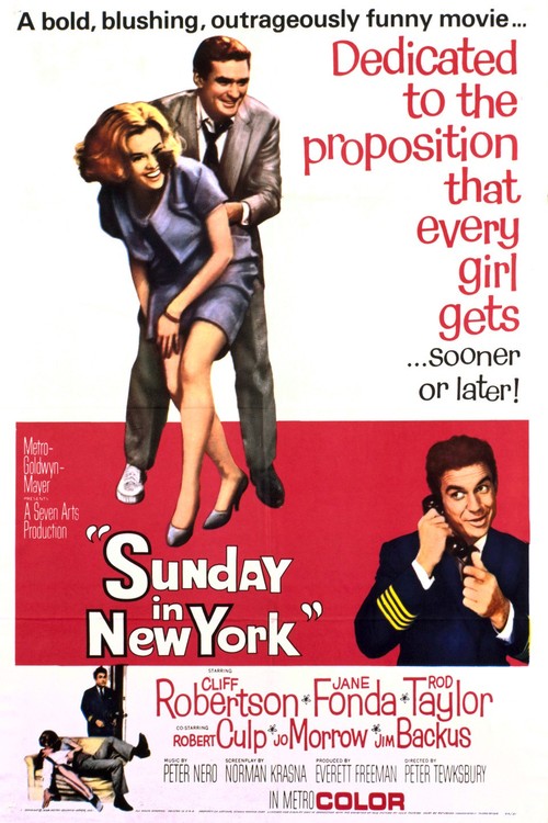 Sunday in New York poster