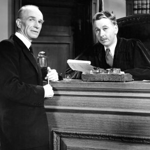 THE JUDGE STEPS OUT, l-r: Ian Wolfe, Alexander Knox, 1949