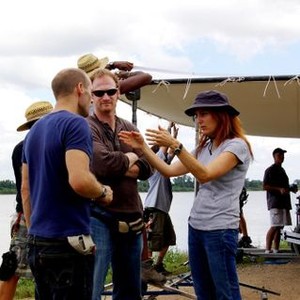 THE LOSS OF A TEARDROP DIAMOND, director Jodie Markell (right), on set, 2008. ©Paladin (II)
