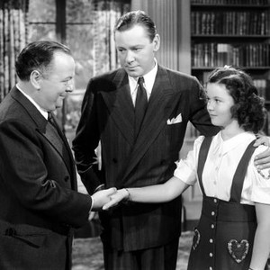 KATHLEEN, from left: Lloyd Corrigan, Herbert Marshall, Shirley Temple, 1941