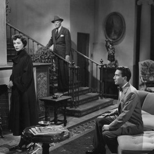 WHIRLPOOL, from left: Gene Tierney, Charles Bickford, Richard Conte, 1949, TM & Copyright © 20th Century Fox Film Corp