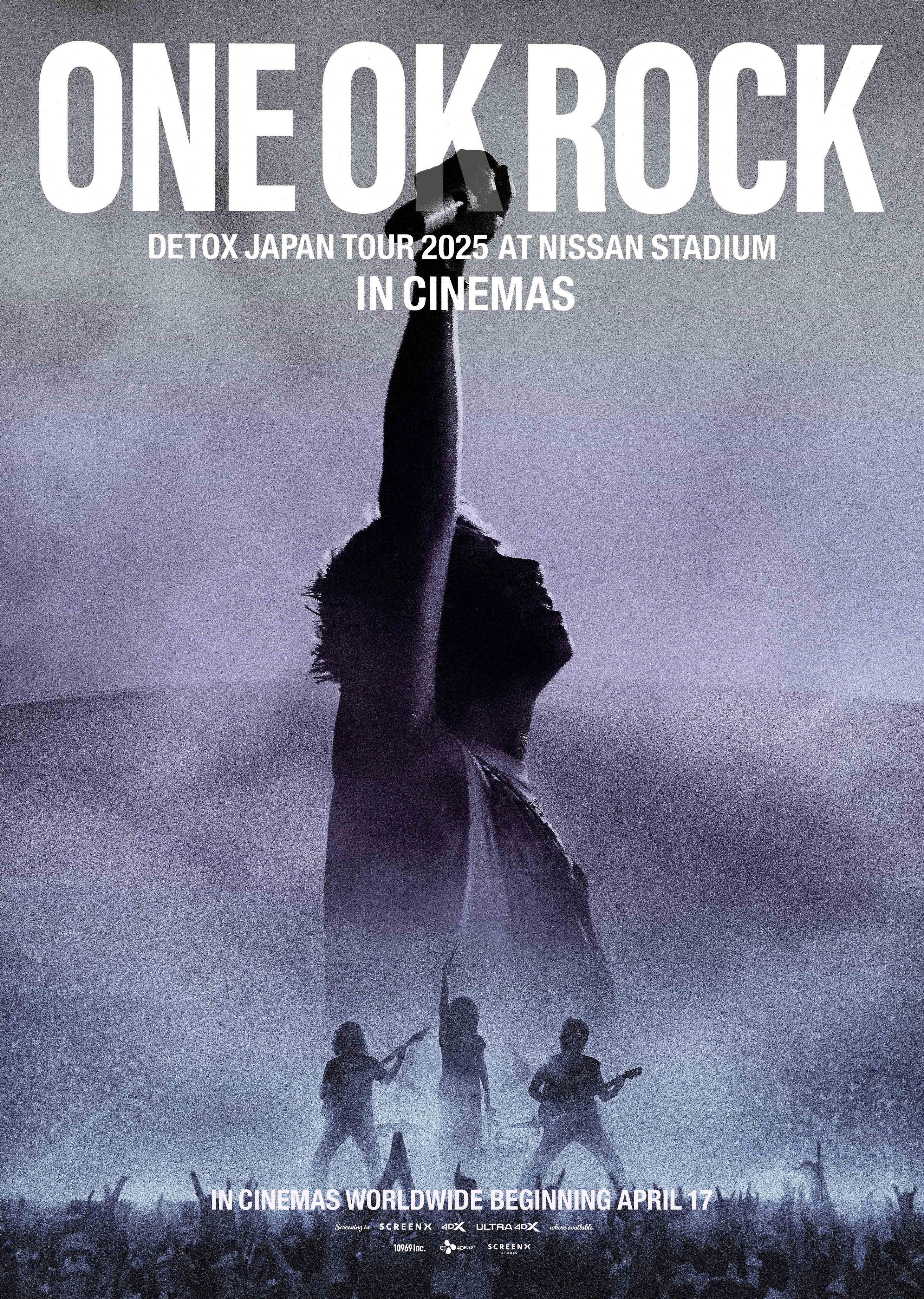 ONE OK ROCK Detox Japan Tour 2025 at Nissan Stadium in Cinemas
