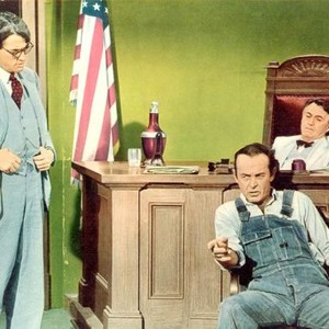 TO KILL A MOCKINGBIRD, Gregory Peck, James Anderson, Paul Fix, 1962