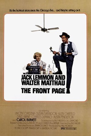 The Front Page poster