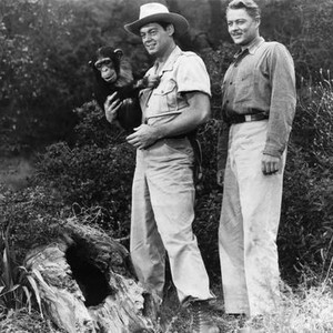 FURY OF THE CONGO, from left, William Henry, Johnny Weissmuller, (as Jungle Jim), 1951