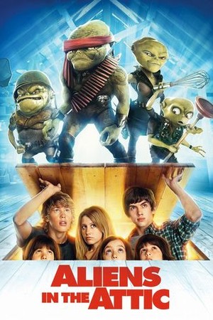 Aliens in the Attic poster