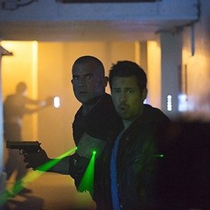 (L-R) Dominic Purcell as David Hendrix and Cody Hackman as Brody Walker in "Gridlocked." photo 1
