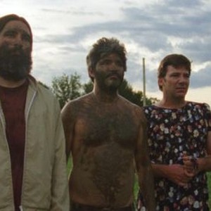 SEPTIEN, from left: Michael Tully, Onur Tukel, Robert Longstreet, 2011. ©IFC