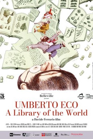 Umberto Eco: A Library of the World poster