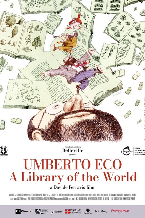 Umberto Eco: A Library of the World poster