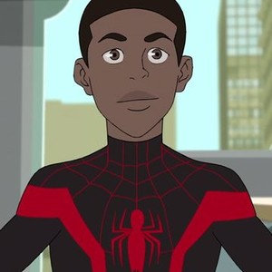 Miles Morales is voiced by Nadji Jeter