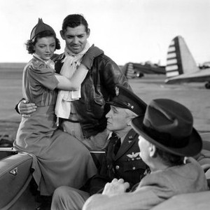 TEST PILOT, Myrna Loy, Clark Gable, Samuel S. Hinds, Lionel Barrymore, 1938