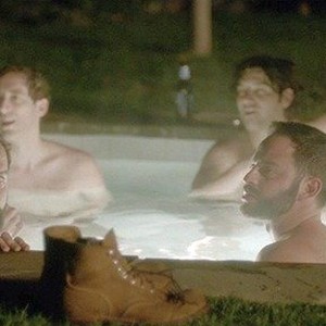 (L-R) Brett Gelman as Greg, Thomas Middleditch as Josh, Adam Pally as Ari, Jenny Slate as Jodi and Nick Kroll as Eric in "Joshy."