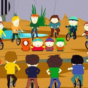 South Park, from left: Josh Beren, Brandon Hardesty, Trey Parker, Matt Stone, 'Preschool', Season 8, Ep. #10, 11/10/2004, ©CC