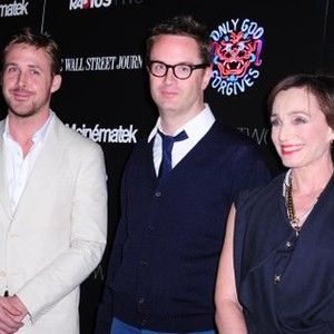 Ryan Gosling, Nicolas Winding Refn, Kristin Scott Thomas at arrivals for ONLY GOD FORGIVES Premiere, BAM Harvey Theatre, Brooklyn, NY July 16, 2013. Photo By: Gregorio T. Binuya/Everett Collection