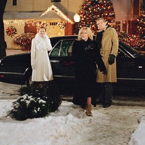 Drew Latham's old girlfriend, Missy Vangilder (JENNIFER MORRISON, left), and her parents, Horace (DAVID SELBY) and Letitia (STEPHANIE FARACY) decide to surprise Drew at his family home for Christmas.
