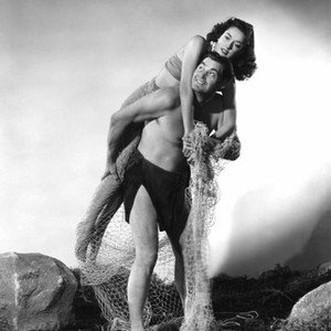 TARZAN AND THE MERMAIDS, Johnny Weissmuller, 1948