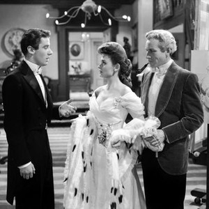 THE PICTURE OF DORIAN GRAY, Peter Lawford, Donna Reed, Lowell Gilmore, 1945