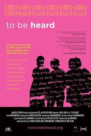 To Be Heard poster
