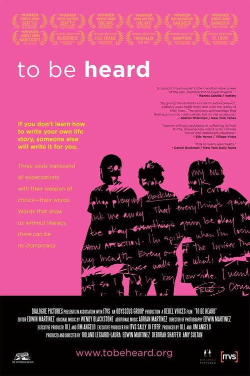 To Be Heard poster
