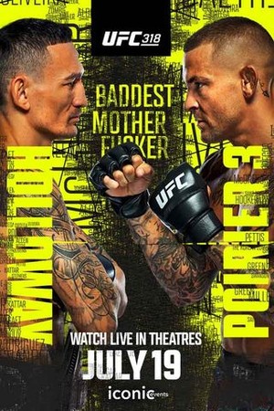 UFC 318: Holloway vs. Poirier 3 poster