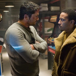 (L-R) Gerard Butler as Kable and Chris "Ludacris" Bridges as Humanz Brother in "Gamer." photo 6