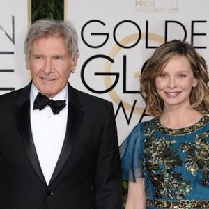 Calista Flockhart, Harrison Ford at arrivals for 73rd Annual Golden Globe Awards 2015 - ARRIVALS 4, The Beverly Hilton Hotel, Beverly Hills, CA January 10, 2016. Photo By: Dee Cercone/Everett Collection