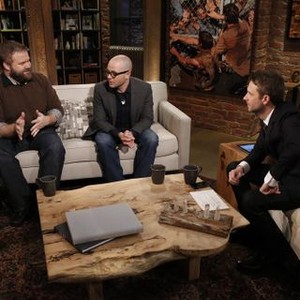 Talking Dead, Robert Kirkman (L), Damon Lindelof (C), Chris Hardwick (R), 'Season 2', 10/14/2012, ©AMC