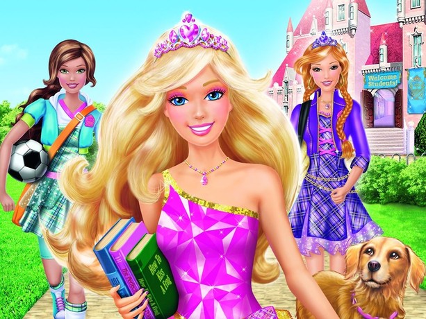 Barbie in school cheap