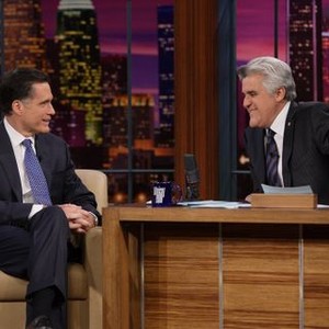 The Tonight Show With Jay Leno, Mitt Romney (L), Jay Leno (R), 'Season', ©NBC