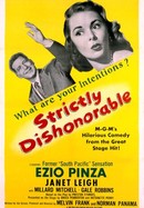 Strictly Dishonorable poster image