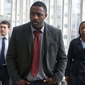 Luther, Warren Brown (L), Idris Elba (C), Nikki Amuka Bird (R), 'Episode 3', Season 2, Ep. #3, 10/12/2011, ©BBCAMERICA