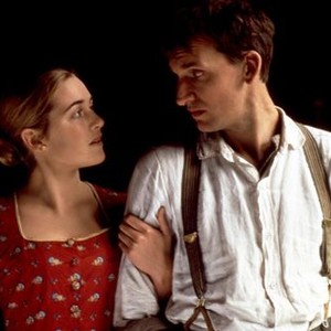 JUDE, Kate Winslet, Christopher Eccleston, 1996, arm in arm