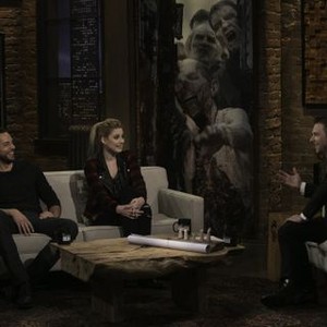 Talking Dead, Zachary Levi (L), Alexandra Breckenridge (R), 'Season 6', ©AMC