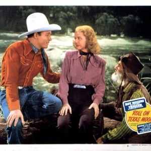 ROLL ON TEXAS MOON, Roy Rogers, Dale Evans, Gabby Hayes, 1946