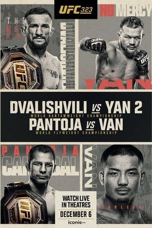 UFC 323: Dvalishvili vs. Yan 2 poster
