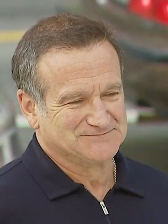 Robin Williams Cries
