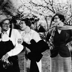 SHOULD LADIES BEHAVE, from left, Lionel Barrymore, Alice Brady, Katherine Alexander, 1933
