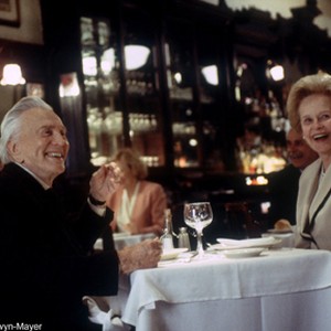 Former real-life couple KIRK DOUGLAS and DIANA DOUGLAS star as husband and wife Mitchell and Evelyn Gromberg in MGM Pictures' IT RUNS IN THE FAMILY. photo 9