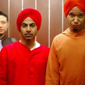 LOINS OF PUNJAB PRESENTS, front, from left: Ajay Naidu, Kory Bassett, 2007. ©Emerging Pictures