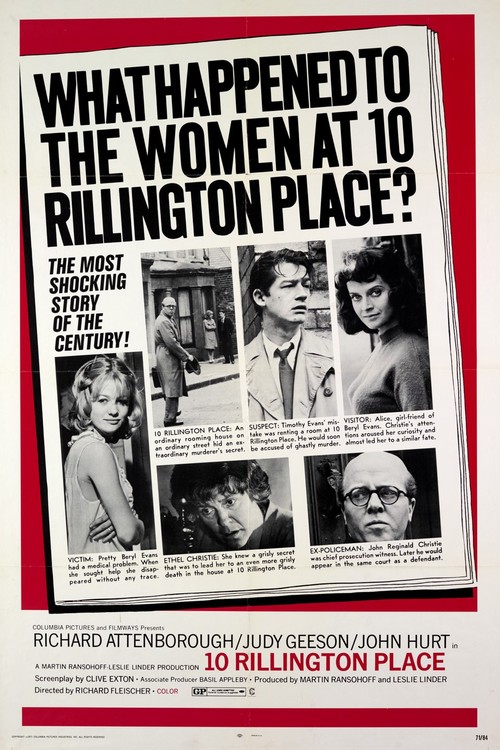 10 Rillington Place poster