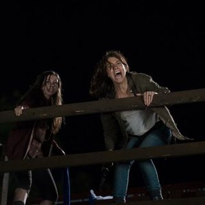 The Walking Dead, Katelyn Nacon (L), Lauren Cohan (R), 'No Way Out', Season 6, Ep. #9, 02/14/2016, ©AMC