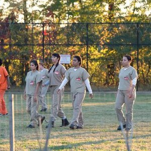 Orange is the New Black, from left: Jackie Cruz, Diane Guerrero, Jessica Pimentel, Selenis Leyva, 07/11/2013, ©NETFLIX