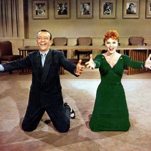 SILK STOCKINGS, Fred Astaire, Janis Paige, 1957