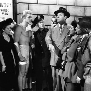 MR. UNIVERSE, Vince Edwards, Jack Carson, 1951